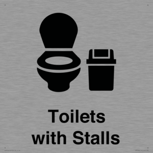 Toilets: Stalls with Sanitary Bin